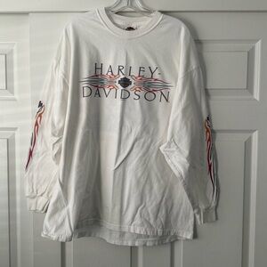 Harley-Davidson Jackson Hole White Long Sleeve